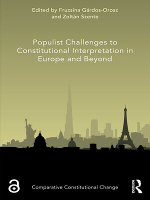 cover image of Populist Challenges to Constitutional Interpretation in Europe and Beyond